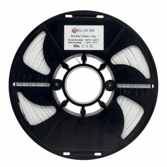 Elas 1.75mm Mermer PLA Plus Filament 1kg