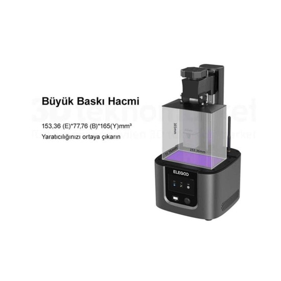 Elegoo Mars 4 Ultra 9K 3D Yazıcı