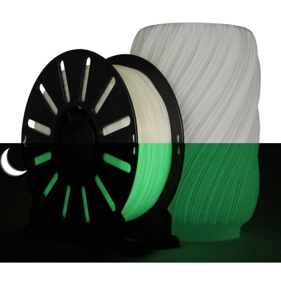 Solvix PLA/PHA Glow Yeşil Filament 1kg